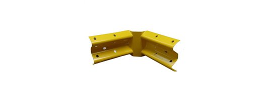 Flexible 90 degree Corners – Internal – Powder Coated Yellow