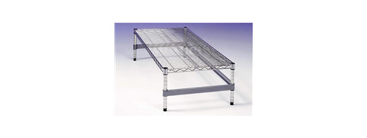 Chrome Wire Dunnage Racks