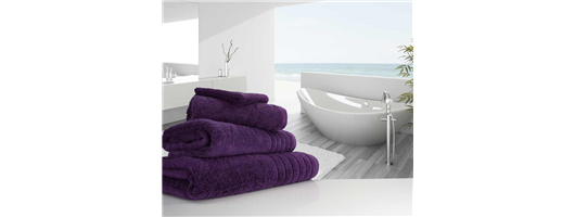 Luxury ''linenHall'' 650GSM Combed Cotton Towel Range