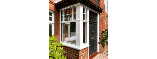 Hardwood Porch & Entrance Door