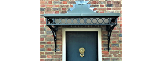 Victorian Door Canopy