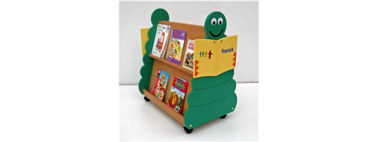 Bug Mobile Book Display Trolley