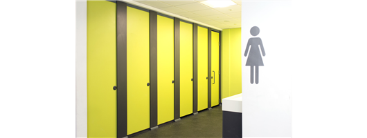 Ystalyfera Primary School -  HiZone Full Height School Toilet Cubicles