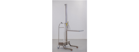 Stainless steel lifting trolleys