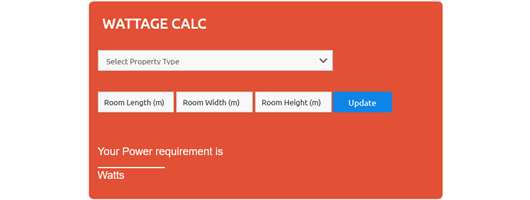 Wattage Calculator