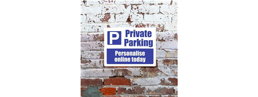 Custom Parking Signs