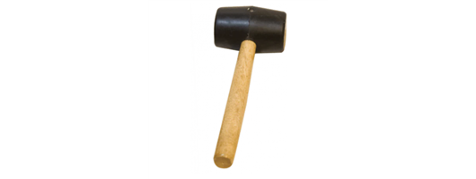  Diamond Football Goal Net Peg Hammer (Rubber Mallet)