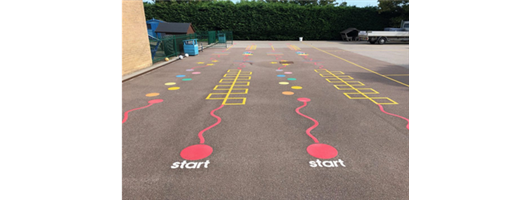 Thermoplastic Line Markings