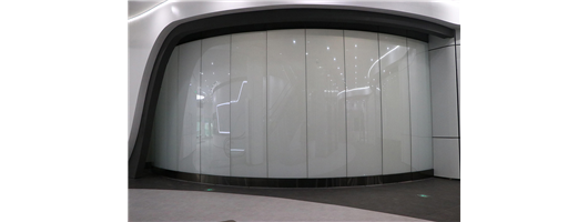 Teachwall 900 - Elite Glass Folding Partition 2