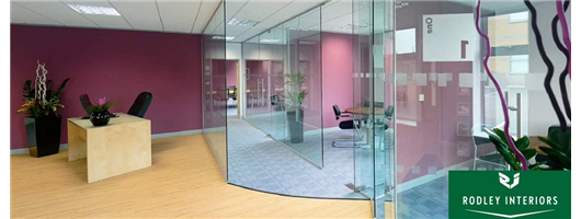 Frameless Glass Partitioning