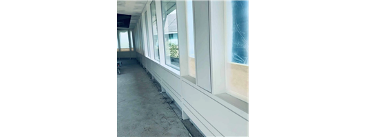 Commercial Offices Spray Painting