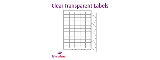 Clear Transparent Labels