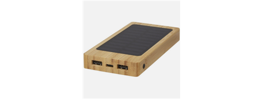 Bamboo Solar Power Bank