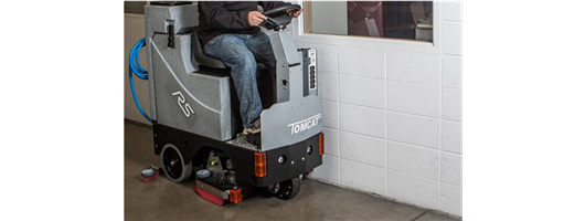 TOMCAT Walk Behind Floor Scrubber Dryers