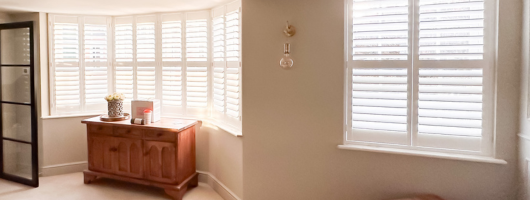 shutters for living room bay windows