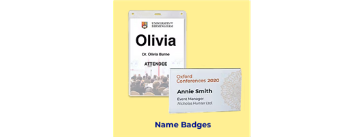 Name Badges