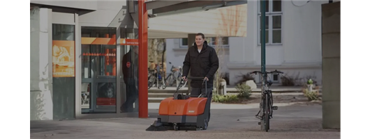 Walk Behind Sweeper Hire