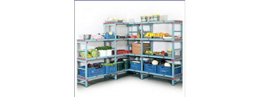 Plastic Shelving Units & Racks 