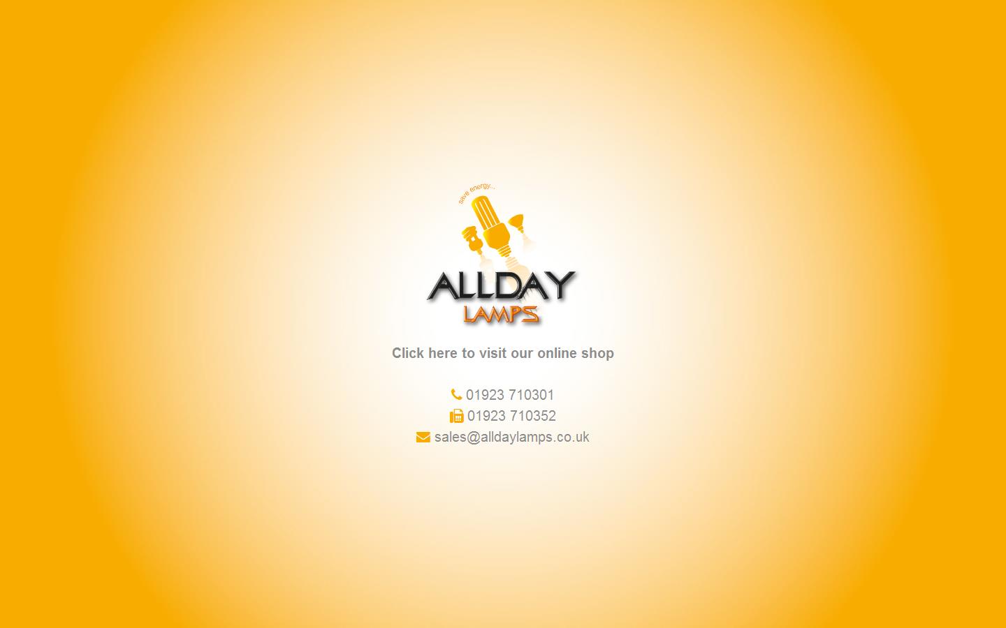 Allday Lamps Ltd Website