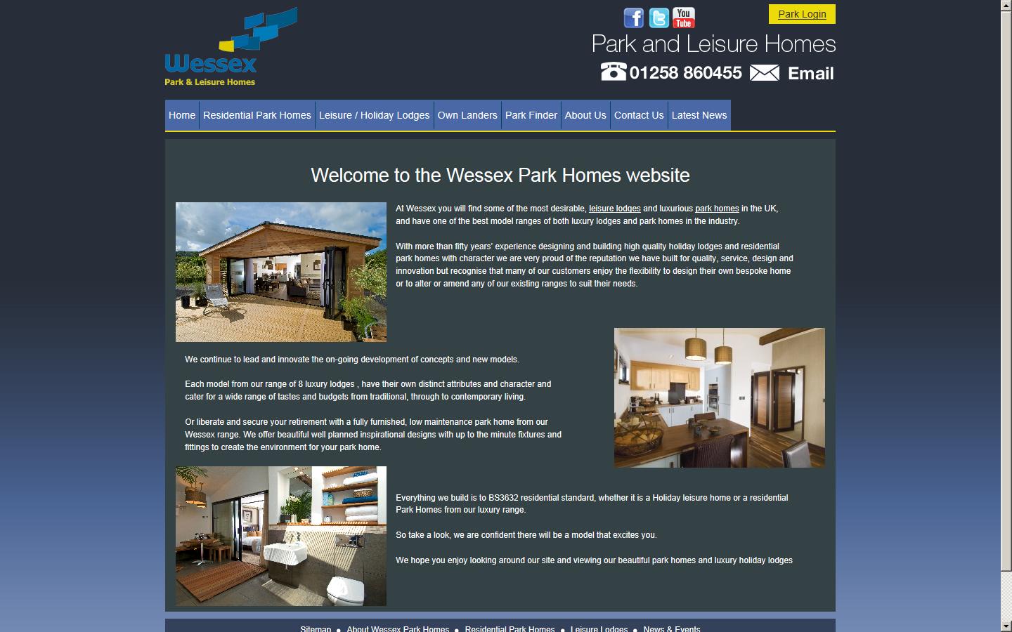 Wessex Homes Group Ltd Website