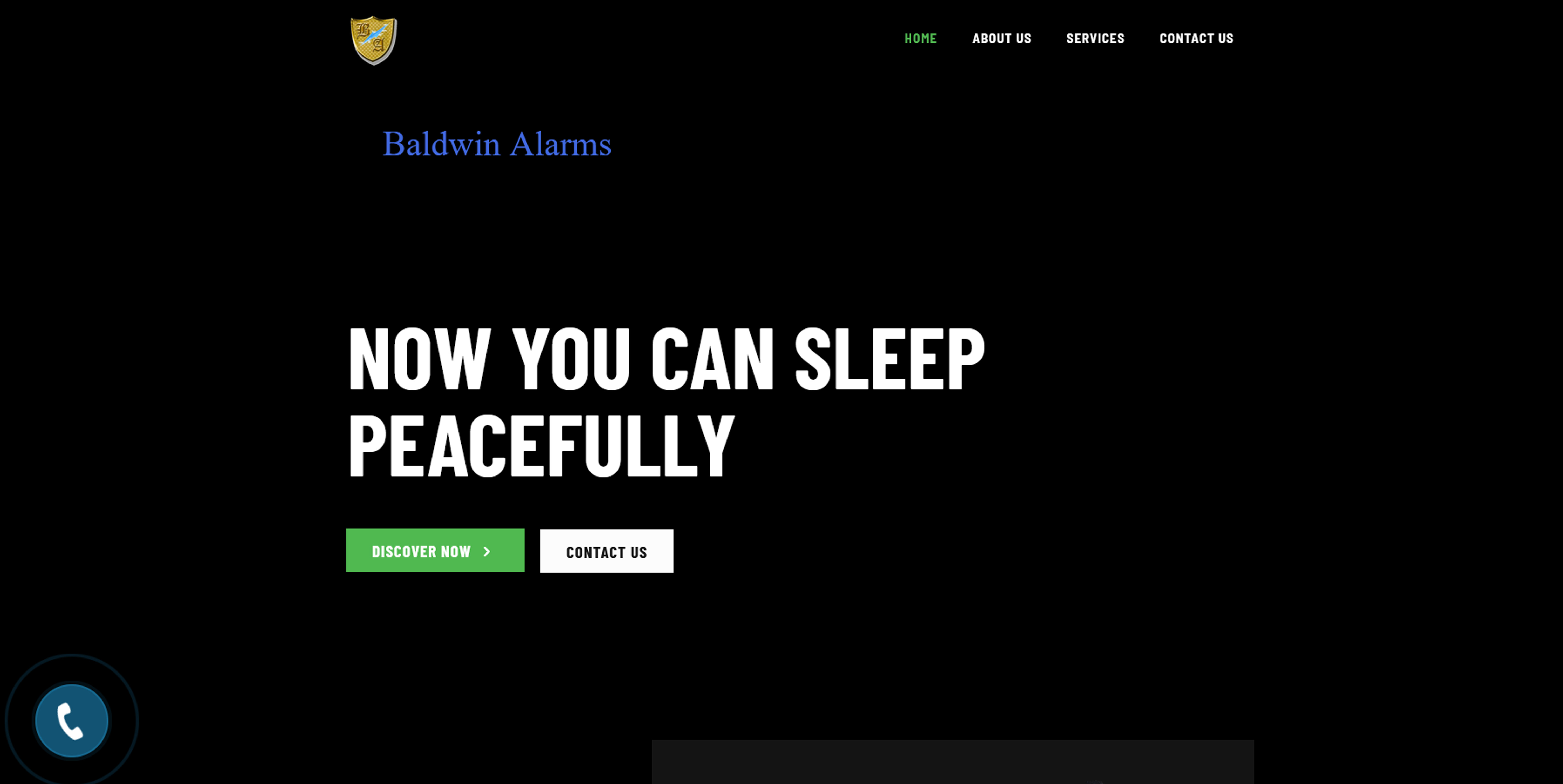 Baldwin Alarms Website