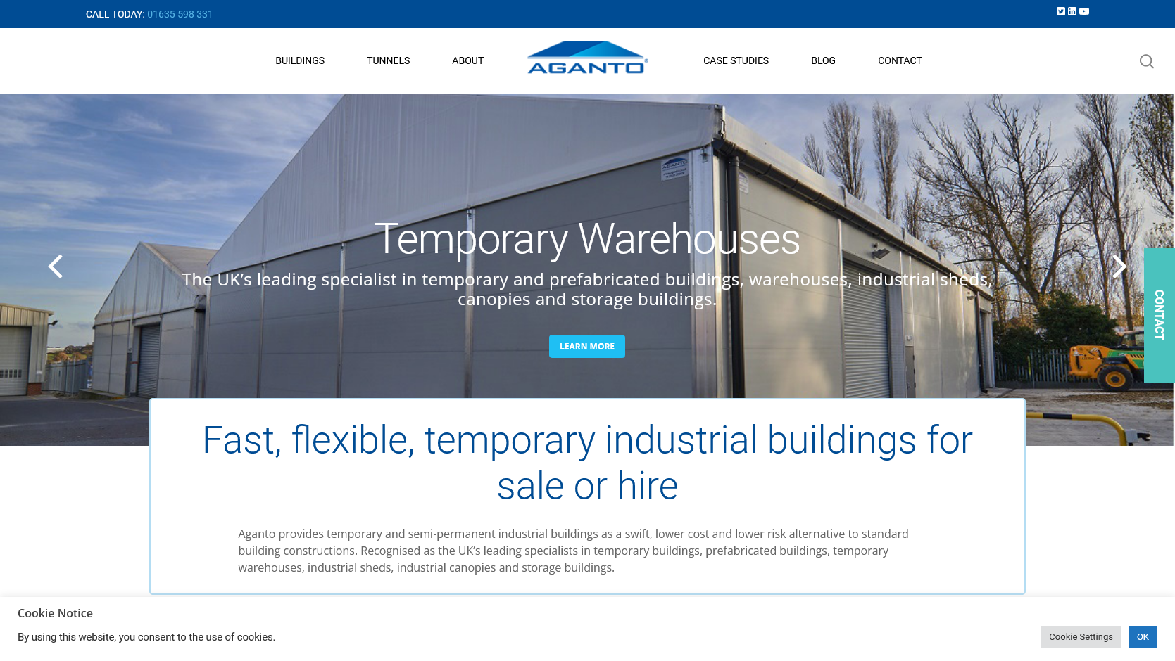 Aganto Ltd Website