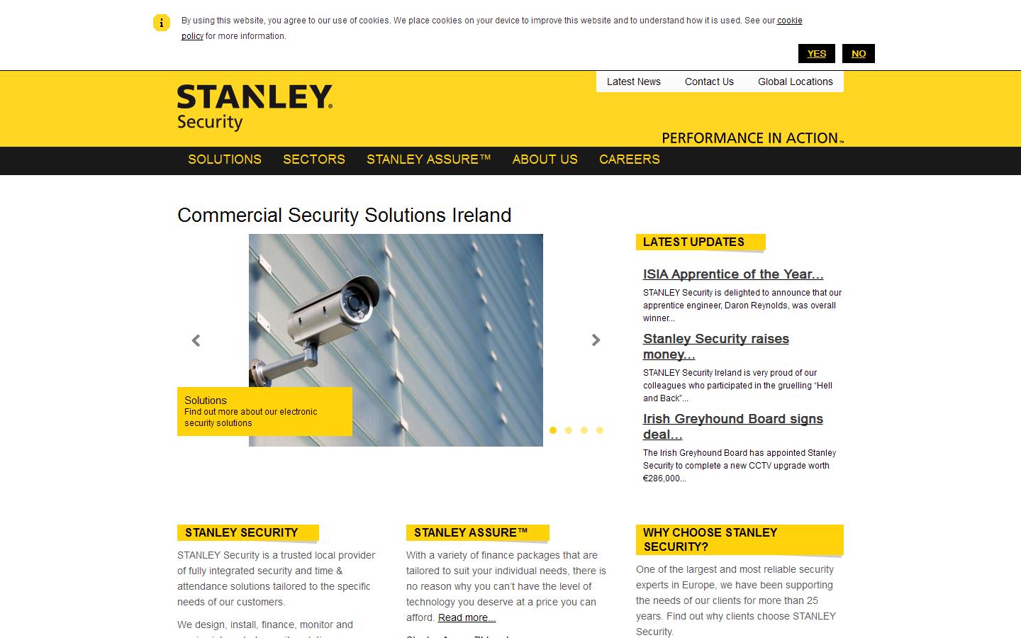 Stanley Security Website