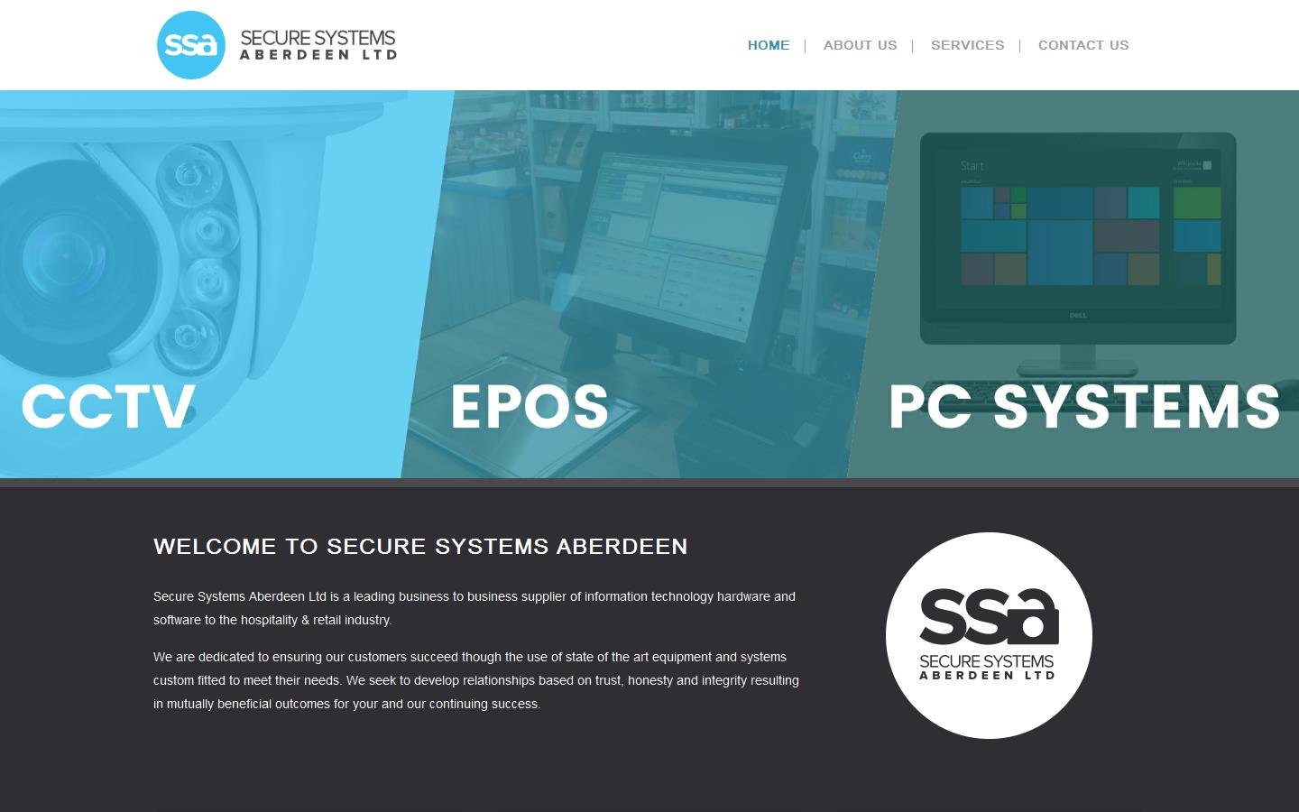 Secure Systems Aberdeen Ltd Website