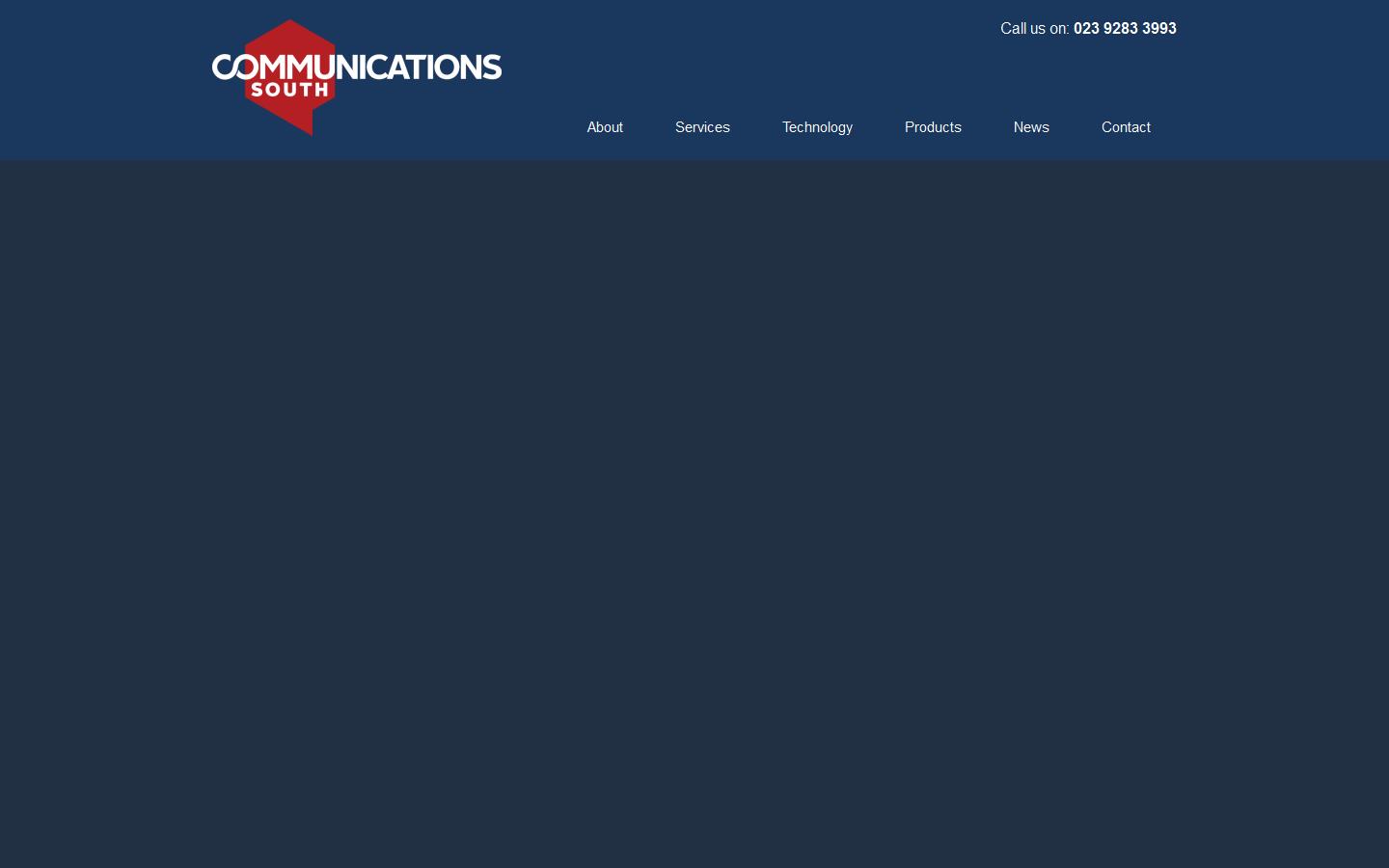 Communications South Website