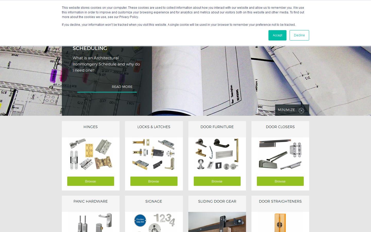 SWS Hardware Website