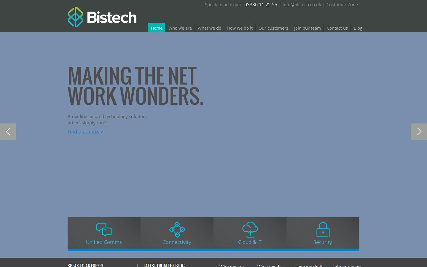 Bistech Website