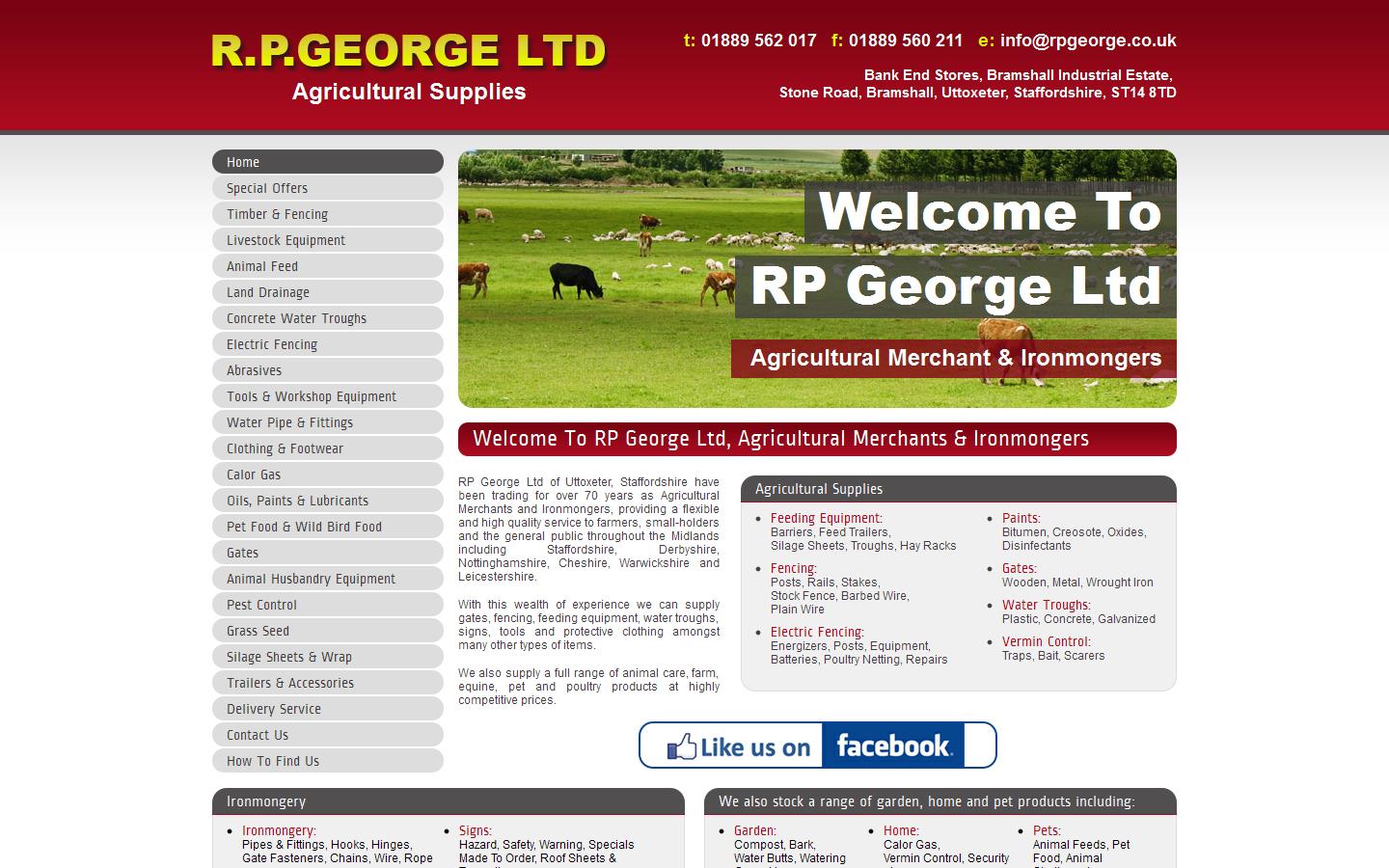 R P George Website