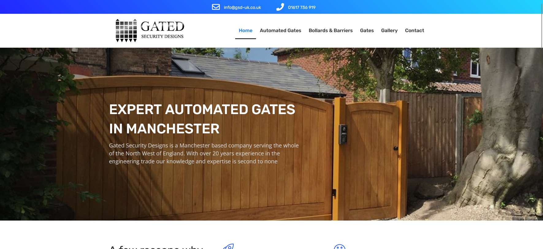 Gated Security Designs Website