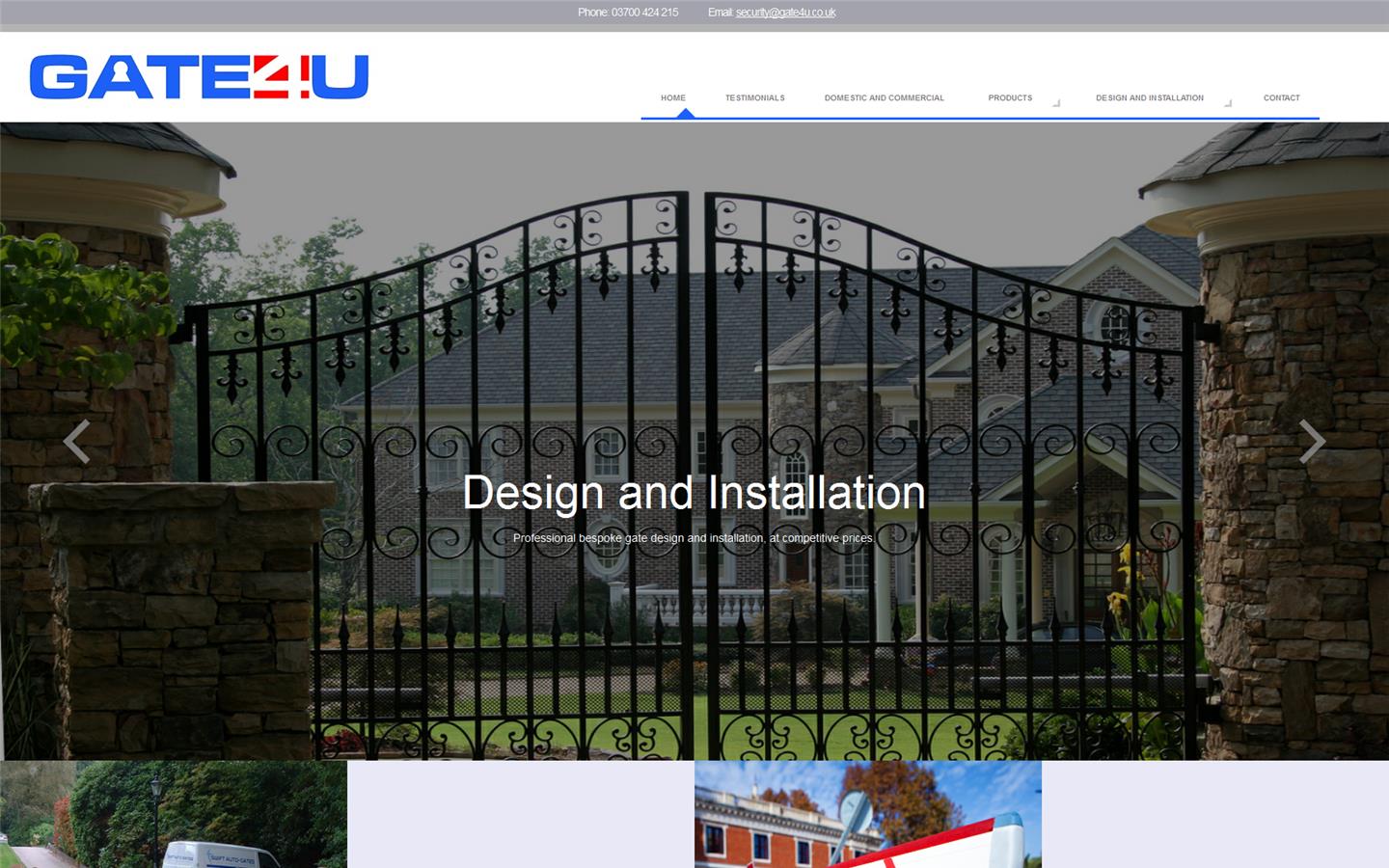 Gate4u Ltd Website