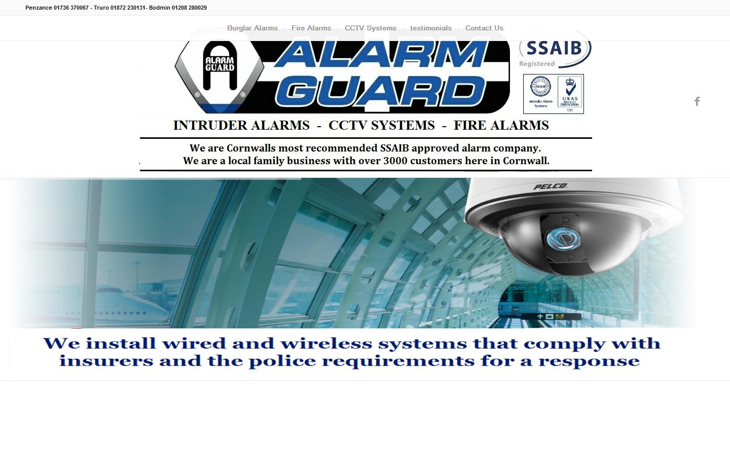 Alarm Guard Website