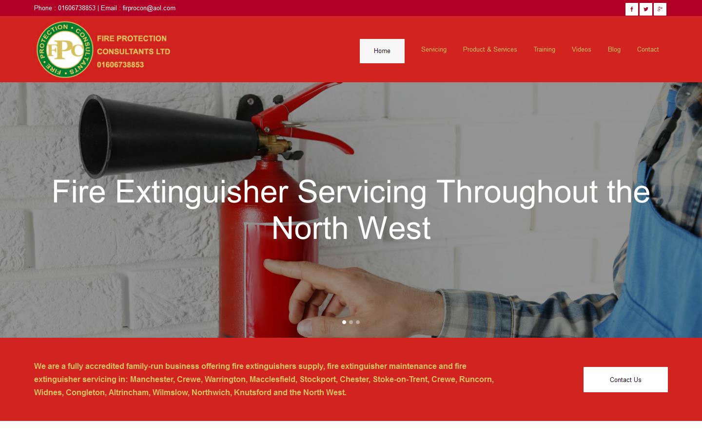 Fire Protection Consultants Ltd Website