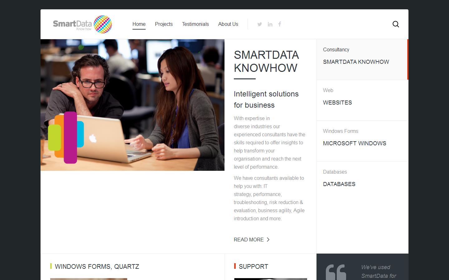 Smart Data Website