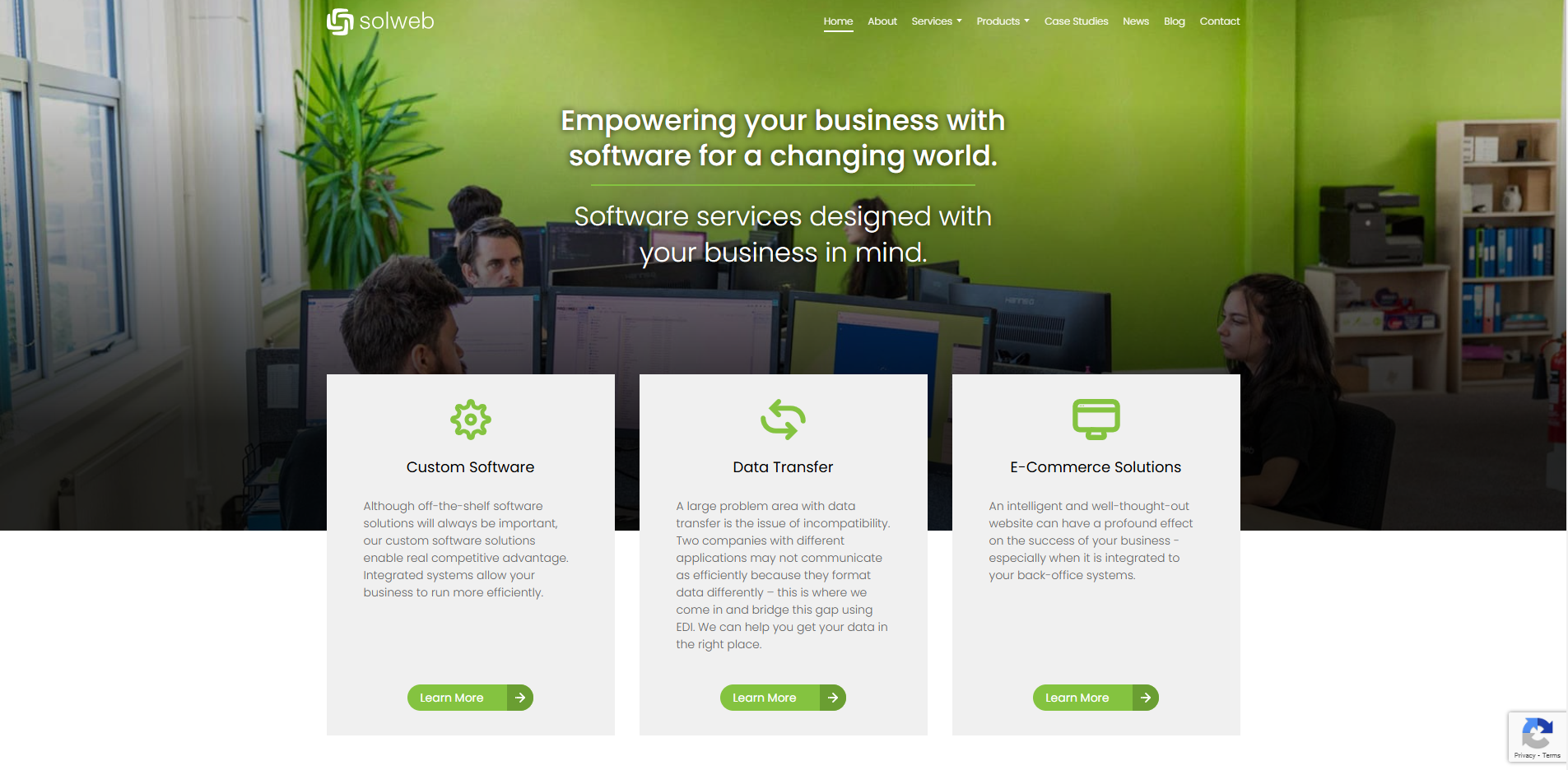 Solweb Ltd Website