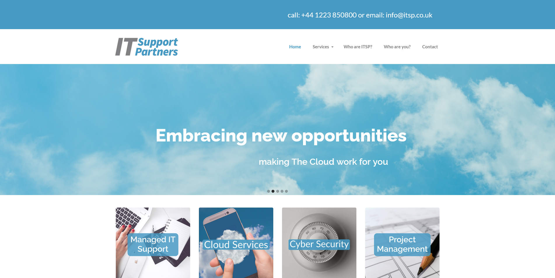 IT Support Partners Website