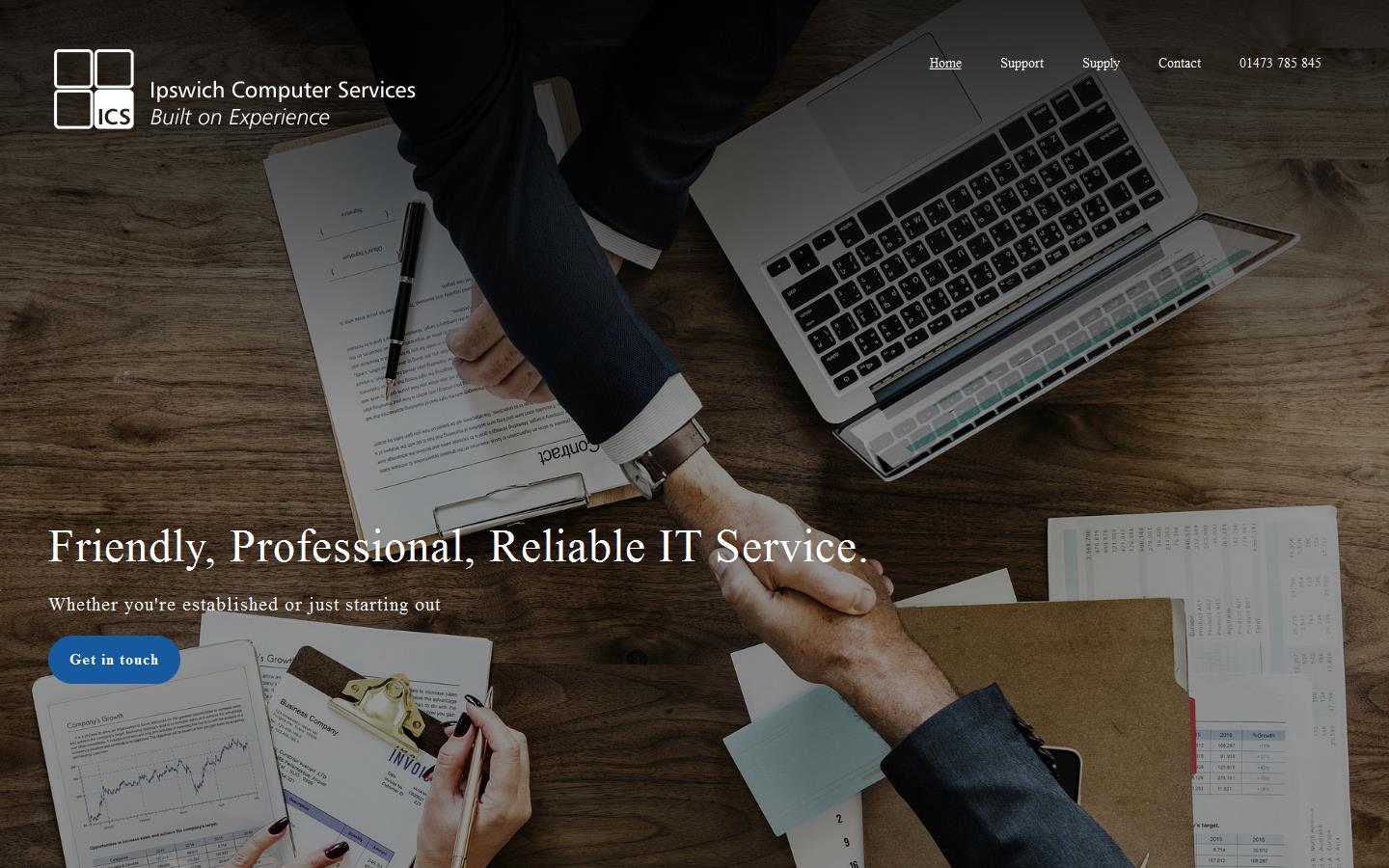 Ipswich Computer Services Ltd Website