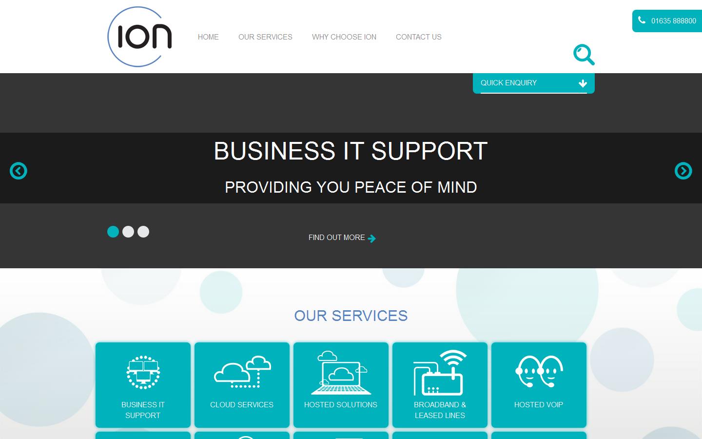 Ion Systems Website