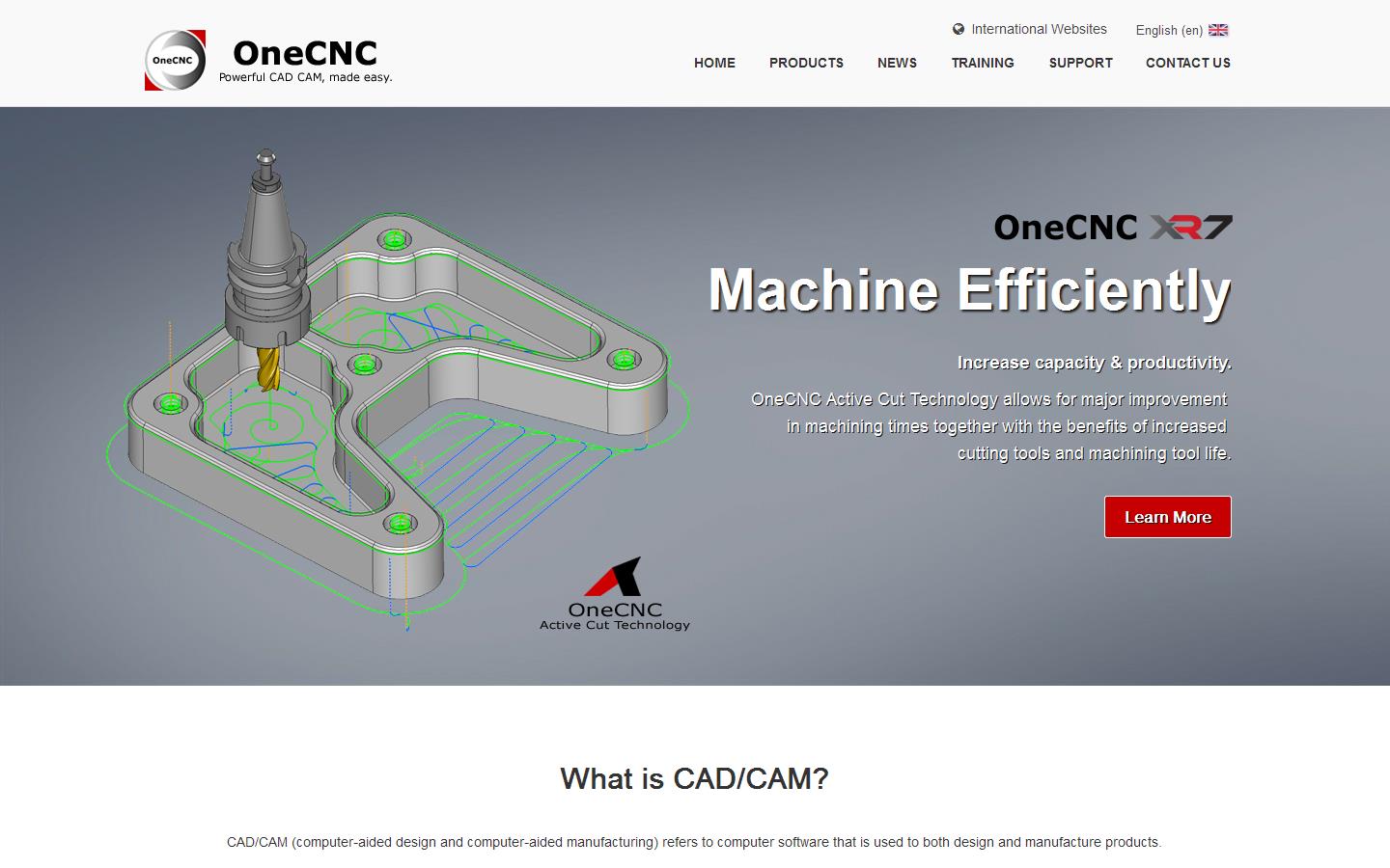 One C N C UK Ltd Website