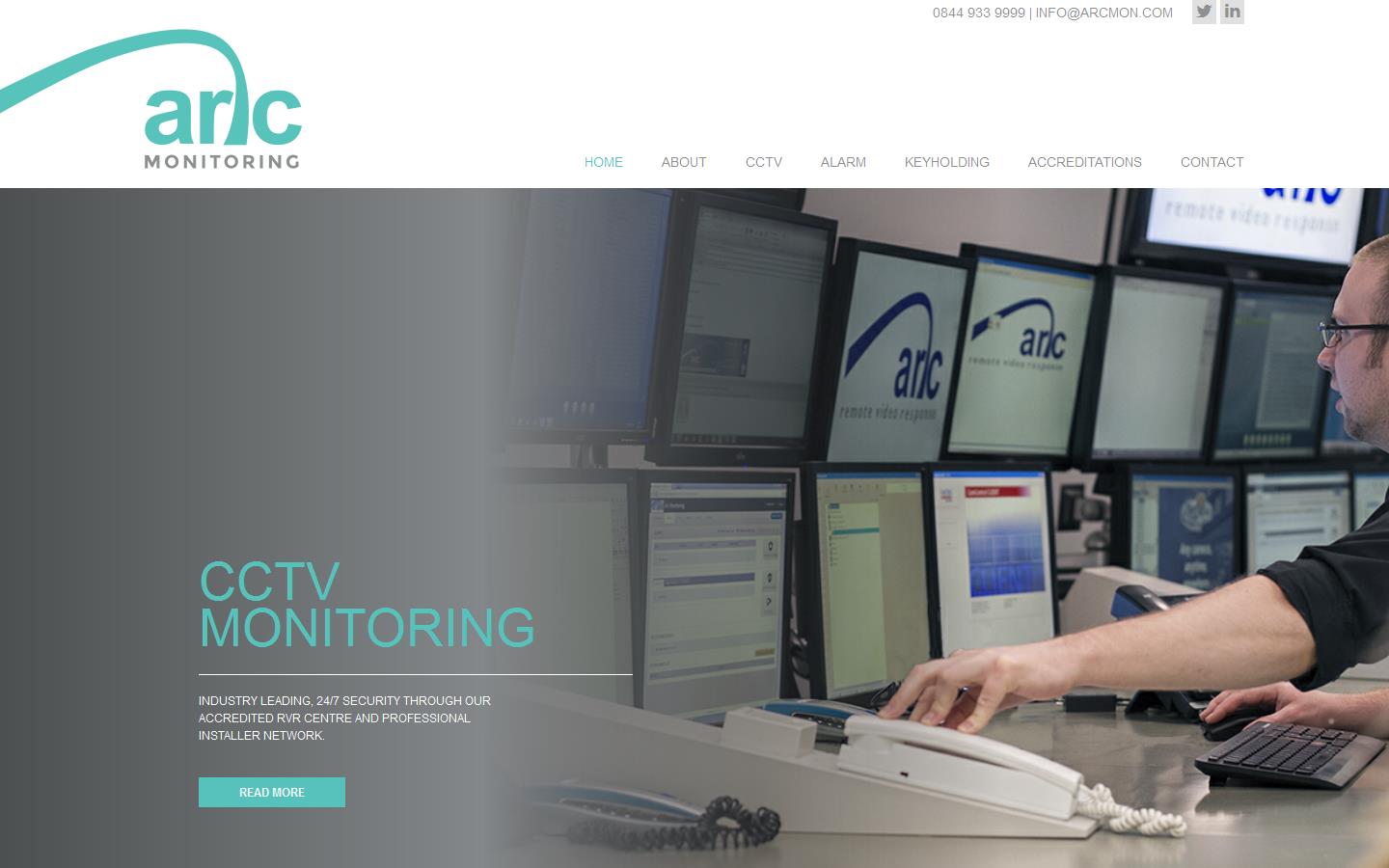 A R C Monitoring Ltd Website