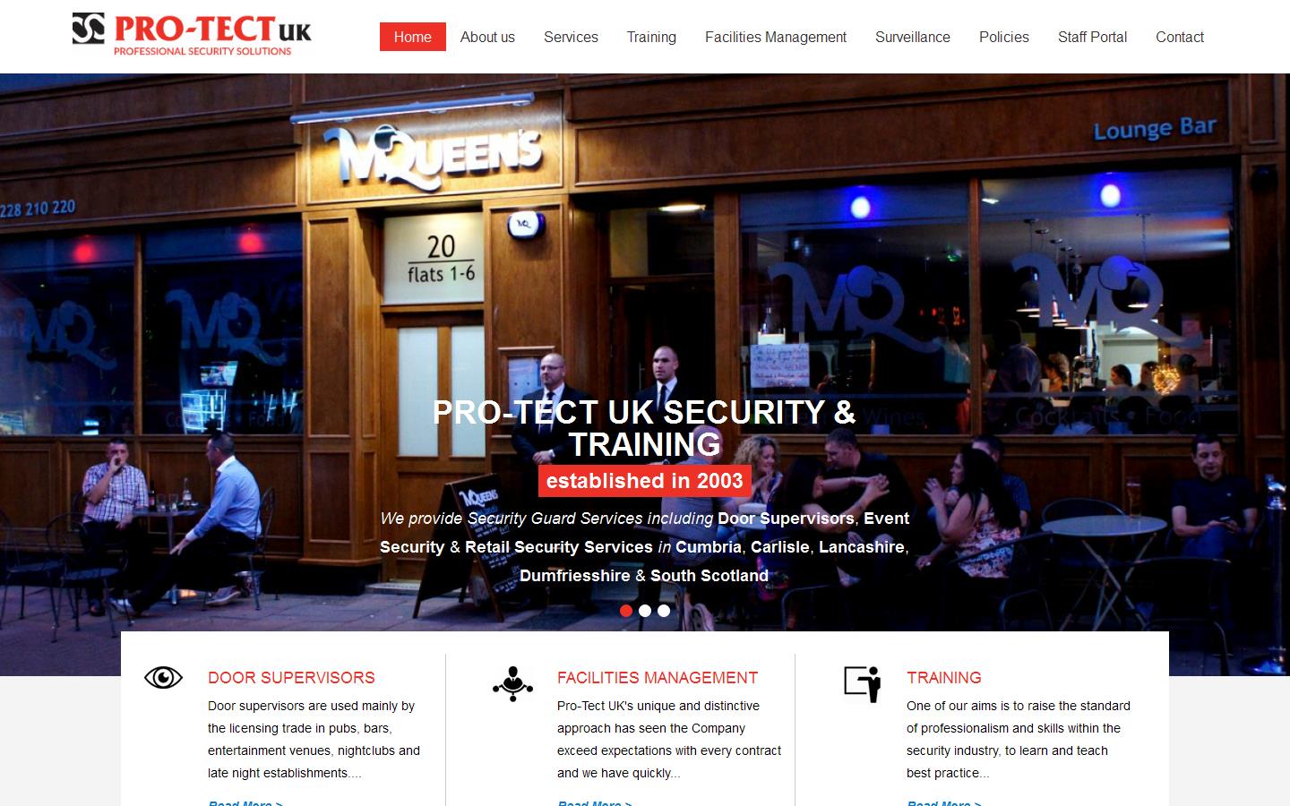 Pro-tect UK Website