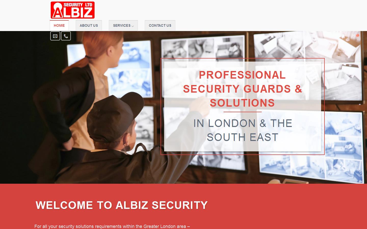 Albiz Security Ltd Website