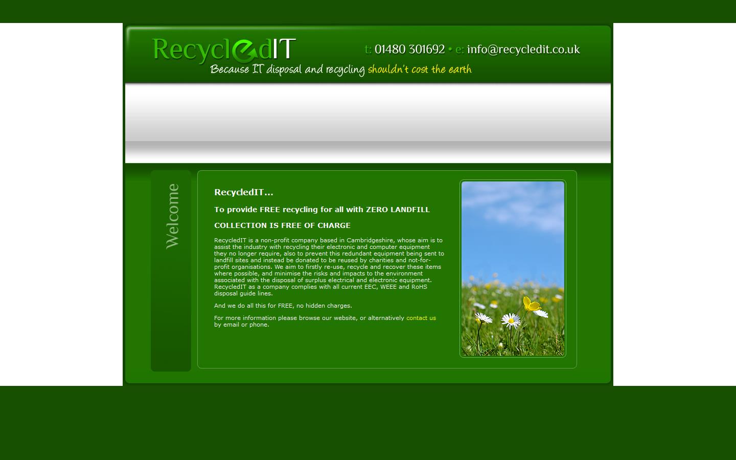 Recycled I T Website