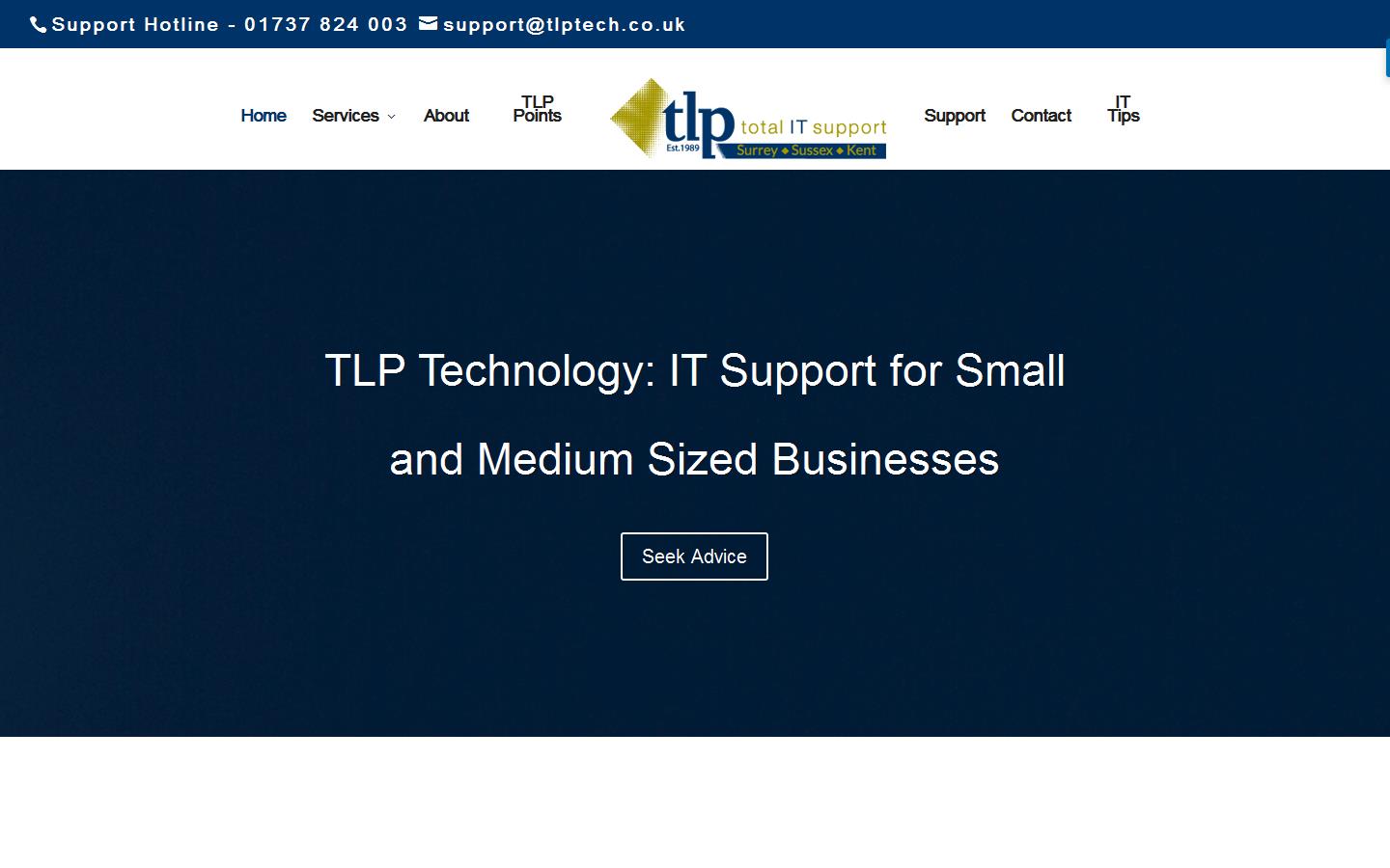 TLP Technology Ltd Website