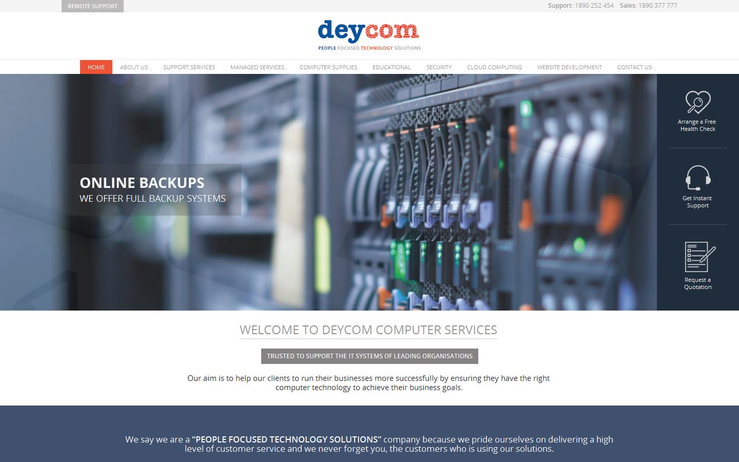 Deycom Website