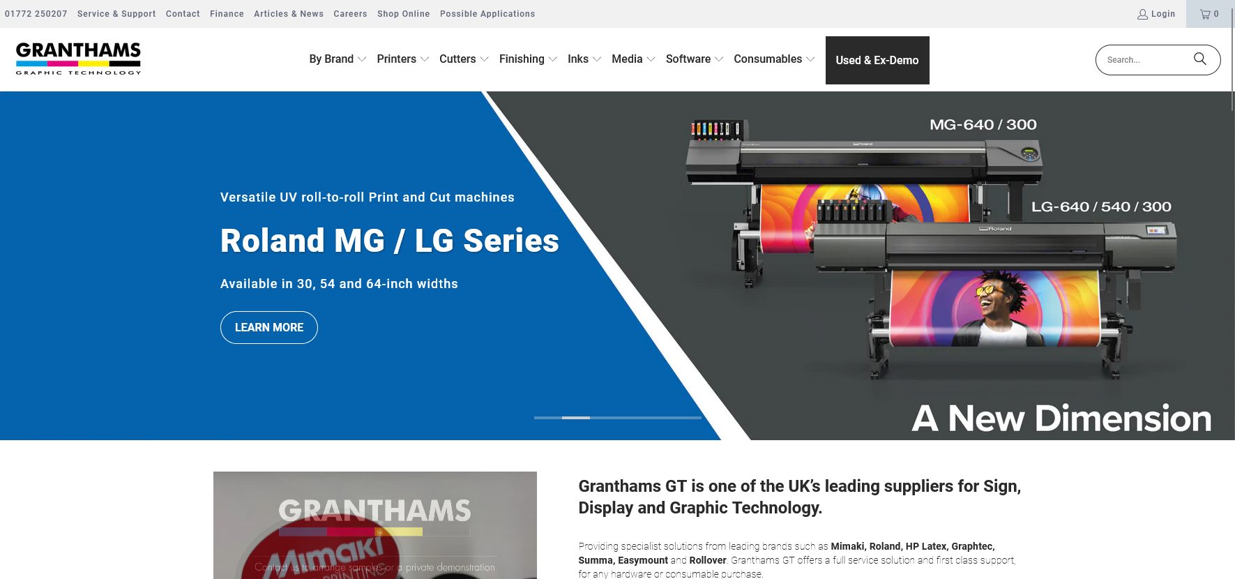 Granthams GT Ltd Website