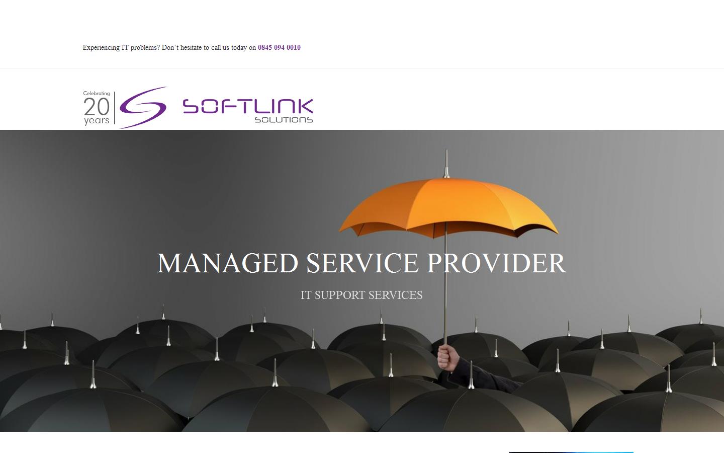 Softlink Solutions Ltd Website